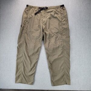 Patagonia Gi II Pants Mens XXL Brown Nylon Hiking Outdoor Utility Belted 3696